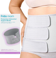 New | Frida Mom Belly Binder | Postpartum Recovery | for Natural Delivery & C-Section Recovery | 9" High Adjustable Compression Wrap