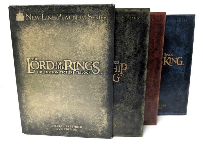 Compete LORD of the RINGS Motion Picture Trilogy : Special Extended DVD Edition
