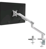 New | WALI Single White Monitor Mount Arm Stand | Model# MATI001-W * Retails $69.99 *