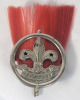 Vintage Scouts Canada Uniform Accessories . Assistant Rover Scoutmaster Hat Badge , 100th Anniversary Scouts Canada Coin & Scouts Scarf Holder - 2
