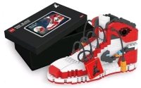 New DR. STAR Mini + Block Air Super Sneakers Pen & Pencil Holder 474-Piece Building Block Kit | Approx 3.5" Tall When Completed