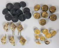 Vintage Canadian Military Buttons .