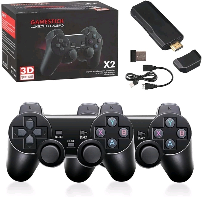 New Retro Super Mini 128G Gaming Console with 40,000+ Games, Dual Controllers, Plug & Play | Retails for Over $60