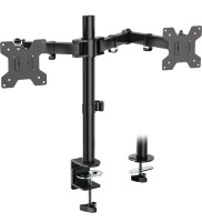 New | WALI Dual LCD Monitor Fully Adjustable Desk Mount |Model M002 * Retails $64.99 *