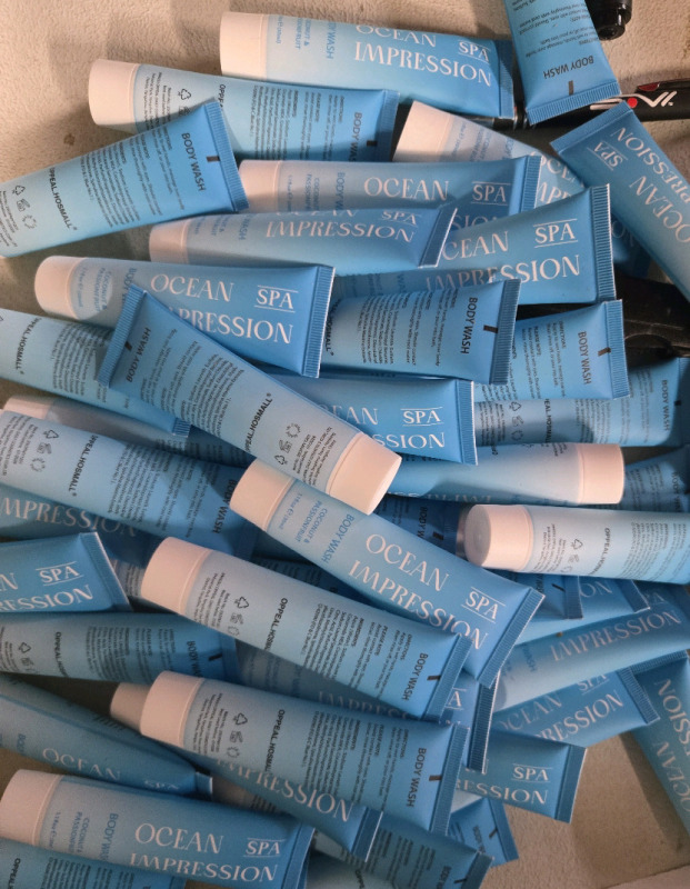 50 New | 30mL Ocean Spa Body Lotion In Tubes | Coconut & Passionfruit Scented Model#D30T-OCP