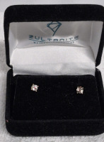 Magical 925 Sterling Naturally Precious ZULTANITE Colour Changing Stones Earrings with Case & Card
