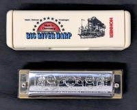 HOHNER Big River Harp A(?)-Scale Harmonica with Case &bull; Made in Germany