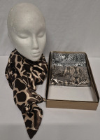 3 New Guillaume Dressy Scarves - Animal Prints