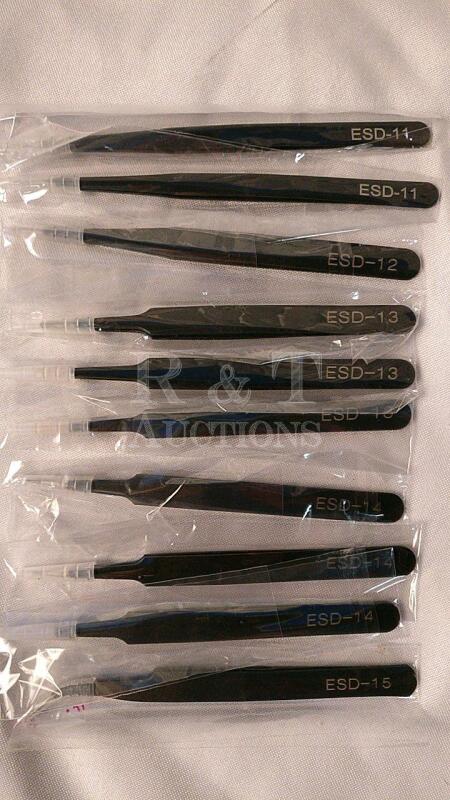 New Xinmeiwen 10 PC Crafting Tweezer Set