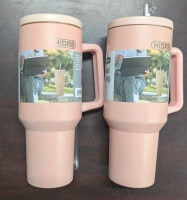 2 New: Stainless Steel Secure Sip Mug - 40oz - Double Wall Vacuum Insulated - Minor Shipping Damages