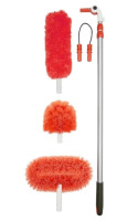 New | OXO Long Reach Dusting System W/ Pivoting Heads | * Retails $49.99 *