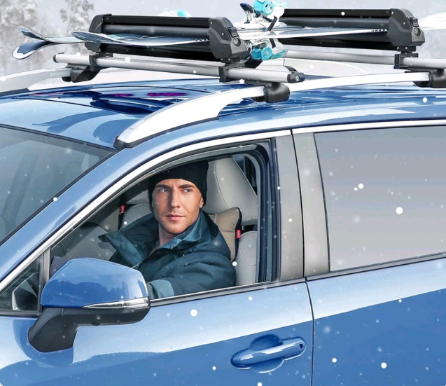 New | Maxkare Ski & Snowboard Car Racks | * Retails $99.99 USD *