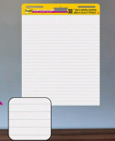 New | 3M Post-it Super Sticky Easel Pad Lined | * Retails $40+ *