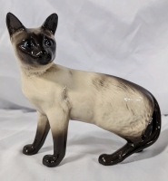 Beswick Siamese Cat, Fireside Model, model number 1897, Standing. 6.5" Tall. No Chips Cracks or Crazing.