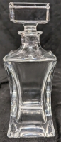 Nachtmann Crystal Whiskey Decanter. 10" Tall with Stopper. No Chips Or Cracks Noted.
