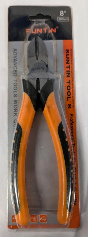 New Suntin Tool's 8"/200mm Diagaonla Cutting Pliers.