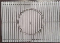 New: 3pcs Stainless Steel BBQ Grate Replacement Set - For Webber BBQ , Unsure of Model- 26.5" Across x 18.75" Tall