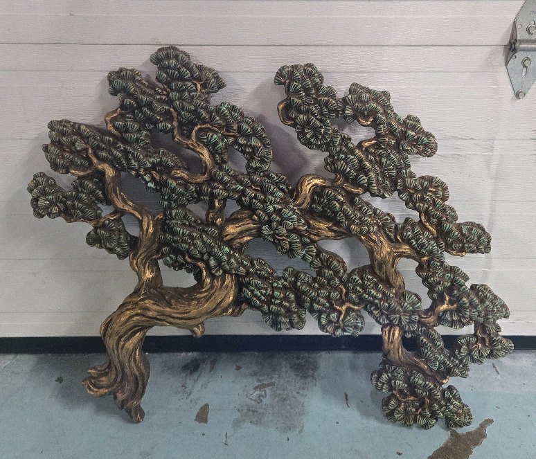 MCM Syrco Decorative Bonsai Tree Wall Art | Measures 31" x 26" x 2"