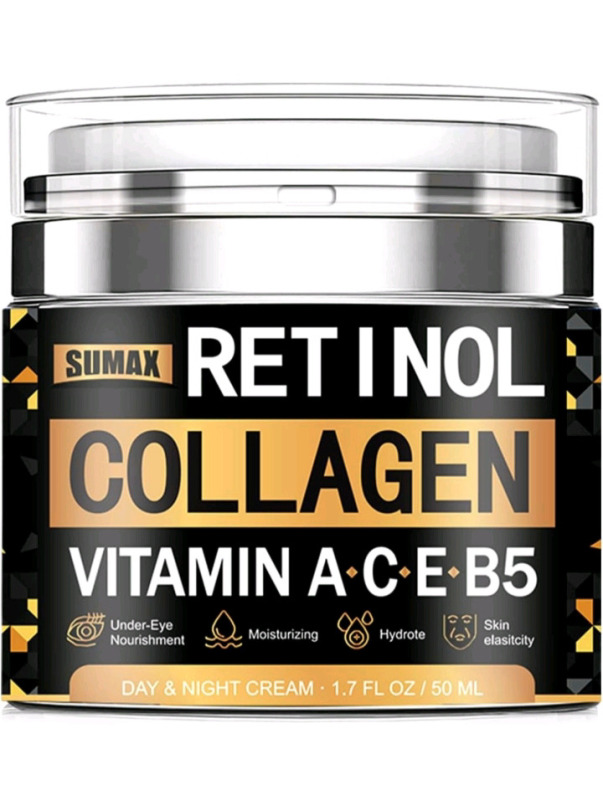 New | 50mL Men's Retinol Collagen Moisturizer Cream
