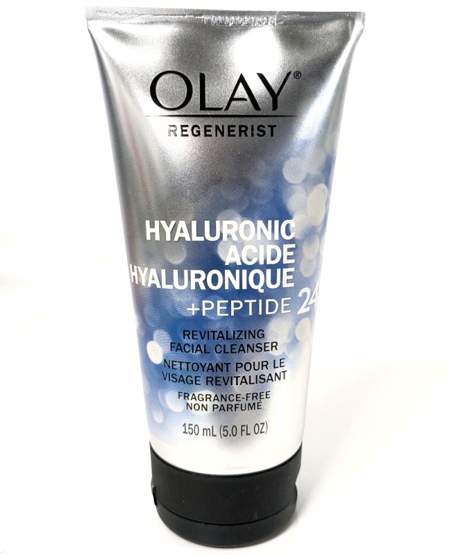New OLAY Regenerist Hyaluronic+ Peptide 24 Revitalizing Facial Cleaner | 150ml