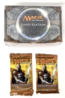 New MTG Magic The Gathering | Land Station (400 Basic Land Cards) & 2 Dragon's Maze 15-Card Booster Packs