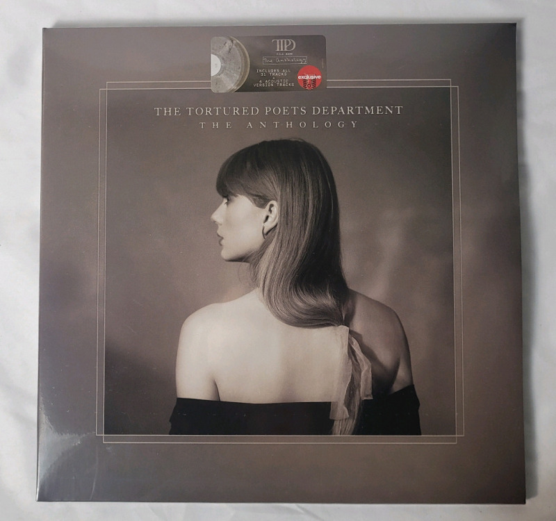 New TAYLOR SWIFT &ndash; The Tortured Poets Department: The Anthology | 4 &times; Coloured Vinyl LP Set | Retail $100+ . Sealed