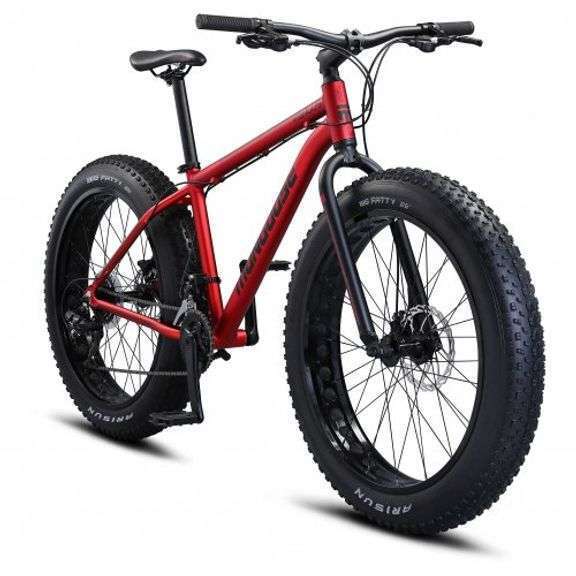 NEW Mongoose Fat Bike 04R7974 26 M Mng Fat Tire Argus TRX Red