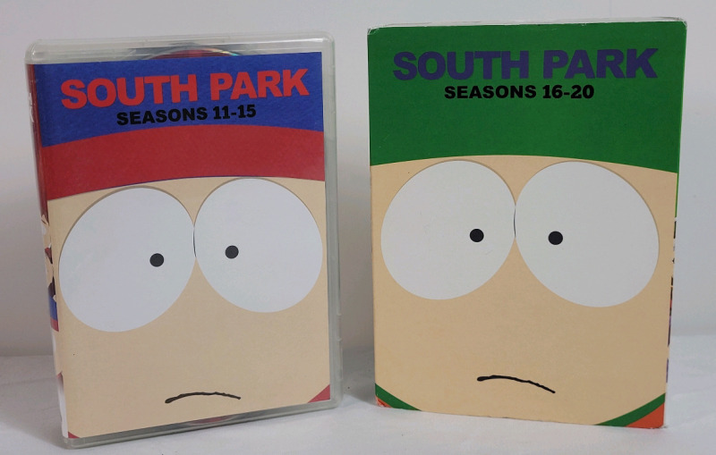 South Park Seasons 11 - 20 DVD Box Sets .