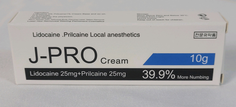 New - J-PRO Cream Painless Tattoo Cream , Maximum Strength - External Analgesic - Natural Ingredients Extra Strength .