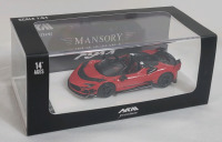 New - Mansory F9XX Spider Diecast Car in Case , 1:64 Scale . Limited to 999