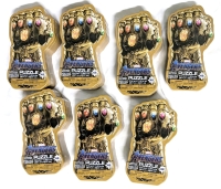 7 New Marvel AVENGERS 48-Piece Puzzles with 1 of 6 Infinity Gens Inside &bull; 15" x 11.25" Finished Size ea