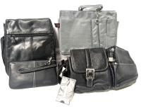 4 New Purses & Bags : Soprano Leather Fanny Pack & Clutch, Cherry Handbag Organizer, Sling Bag &bull; Organizer 9" x 1.75" x 7"