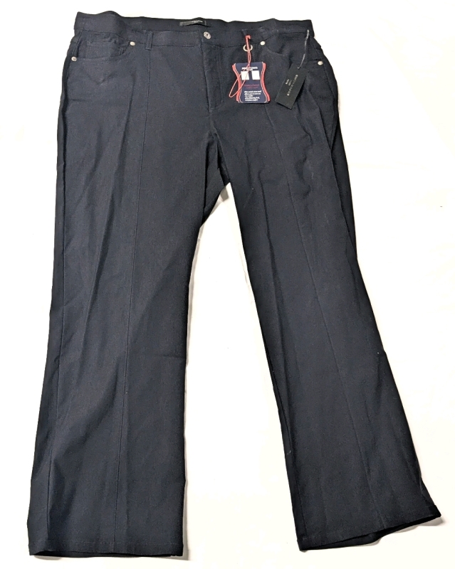 New Size 22 | SIMON CHANG Petites Denim Pants 3-5302XP | Retails for Over $80!
