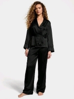 New Size Small Short | VICTORIA'S SECRET Satin Long Pajama Set &bull; Retails Over $75