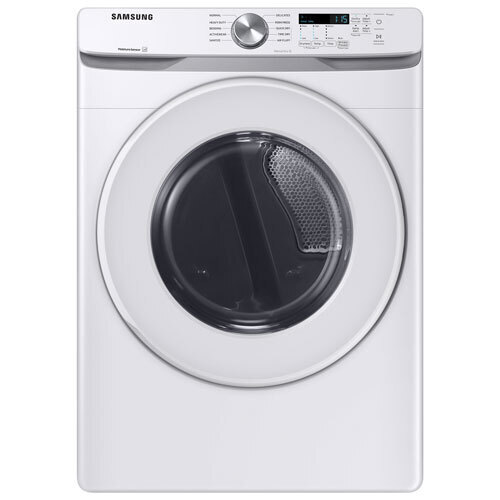 NEW Samsung 7.5 Cu. Ft. Electric Dryer (DVE45T6005W/AC) - White