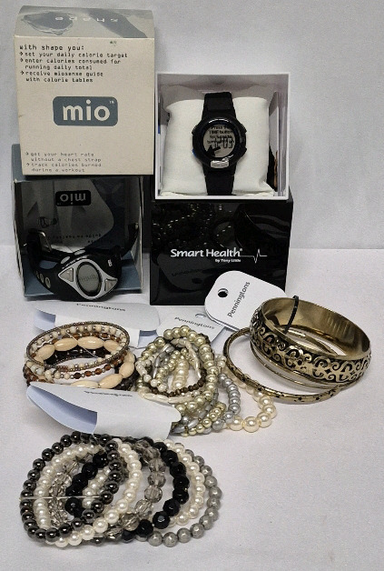 Tony Little Smart Watch & 4 New Packs of Braclets +