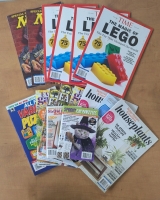 10+ New Assorted Magazines/Puzzles and Comics
