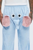 New Size XXL* | Fuzzy Funny Plush Elephant Pants