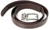 New BUCKLEY BELTS Holeless 100% Split Leather Custom Fitted Belt with Premium Metal Buckle | 1.4" Wide x 50" Total Length | Retails for $120! - 3