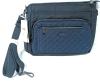 New LUG Shimmy SE Crossbody Bag Purse &bull; HR/Navy | 11" x 9" x 3.5" - 2