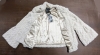 New Size Large | REGAL Faux Fur Rosette Satin-Lined Jacket with Flared Sleeves - 2