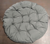 New* Huge Round Replacement Papasan Cushion with Removable Cover &bull; 4" Thick x 46" Diameter