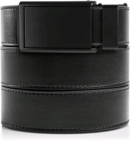 New SLIDEBELTS Classic Ratchet Vegan Leather Belt with Premium Buckle | 50" Long x 1.25" Wide &bull; Retails $50+