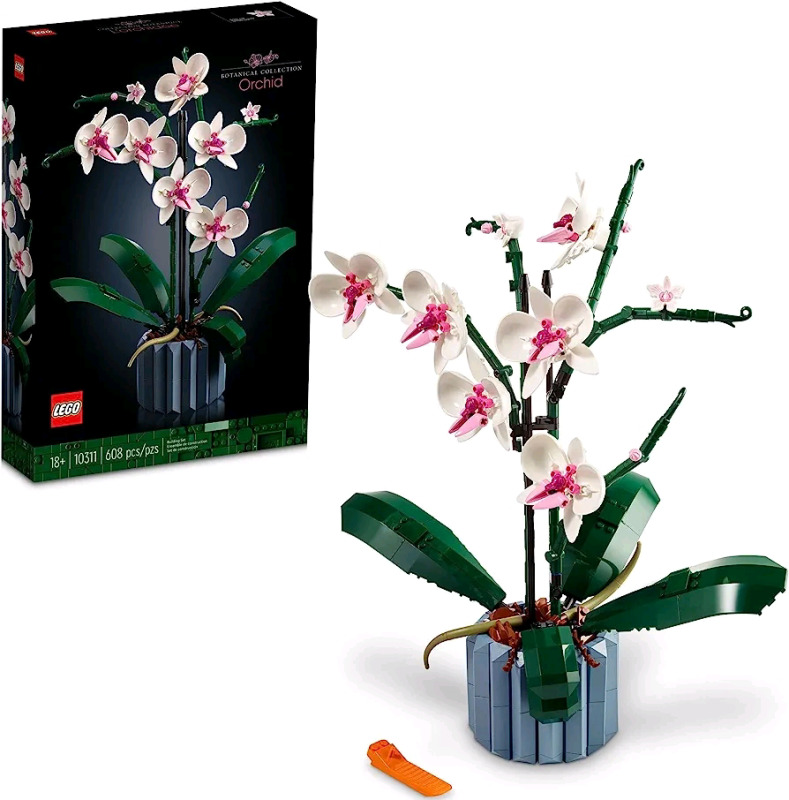 New LEGO #10311 Botanical Collection: Orchid , 608 Pieces