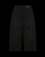 New Size XS &bull; Named Collective CRASH Washed Jeans (Black) &bull; Retails Over $100!