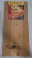 True Fire Cedar Grilling Planks , 2-Pack , 7 1/4"×16" - New