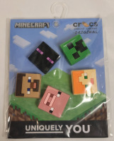 New - CROCS Minecraft Crocs Jibbitz Charms Original .