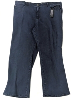 New Size 22 | SIMON CHANG Petites Denim Pants 5130331 0007 | Retails for $105!