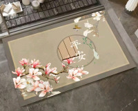 New | Chinese Themed Doormat | Measures 23 x 16"