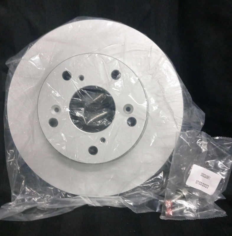 NEW Raybestos Honda Civic Vented Rotor With Bolts Included 980952FZN , 2012-2015 Retail $52.92